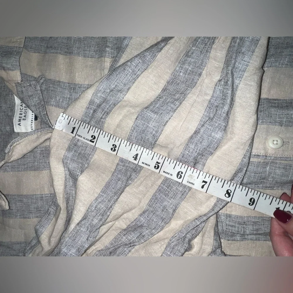 AE Linen Blend Mechanic Shirt - Picture 10 of 10